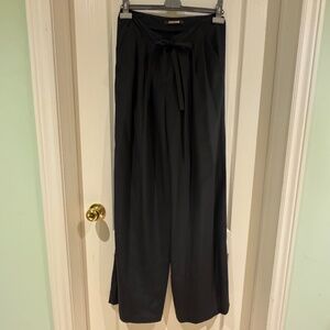 Roberto Cavalli - Wide-Legged  Palazzo Pants, Italian Size 42, 100% Silk